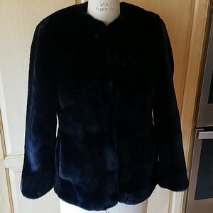 GAP faux fur jacket